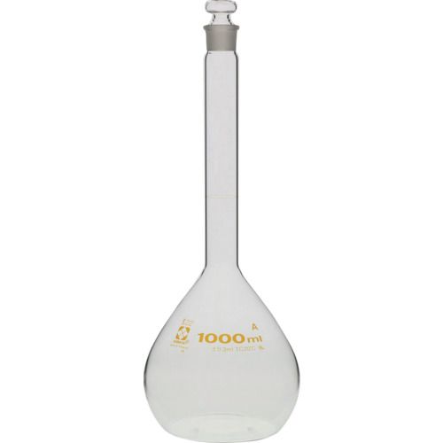 SIBATA　メスフラスコ　スーパーグレード　1000mL　1本 (0200601000)