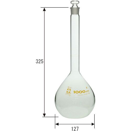 SIBATA���᥹�ե饹���������ѡ����졼�ɡ�1000mL��1�� (0200601000)