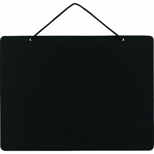 【期間限定!対象商品P2〜20倍】 光　両面ブラックボード　ひも付　1枚 (MWBD43)
