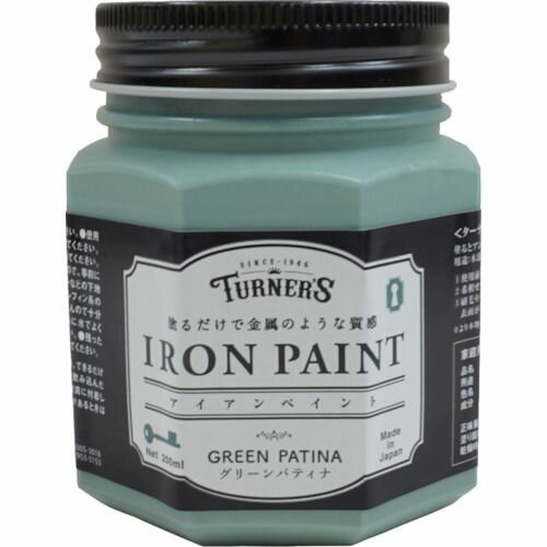 ターナー アイアンペイントグリーンパティナ200ML 1個 (IR200016)