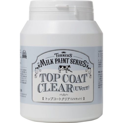 ターナー ミルクペイントトップコートクリアUVカット450ML 1個 (MK450105)