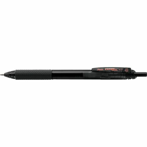 【SS限定 38万商品以上10%OFF】 PENTEL　エナージェルエス　BL130　ブラック軸　黒　1本 (BL130A)
