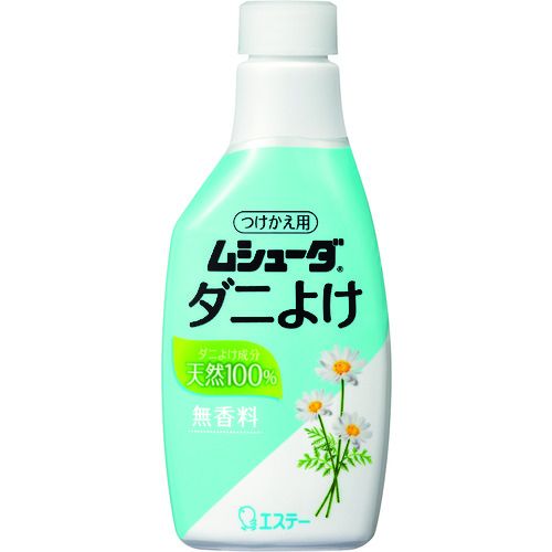 特長:●天然100％のダニよけ成分（天然ピレトリン）がダニをよせつけません。 用途:●布団などのダニよけに。 仕様:●効果持続目安：約2週間●容量(ml)：220●適合害虫：屋内塵性ダニ類●香り：無香料●使用目安：ふとん1枚あたり13〜14回スプレー(約20枚分)●幅(mm)：73●高さ(mm)：172●効果持続期間：約2週間 仕様2:●詰替用 材質／仕上:●天然ピレトリン、エタノール、水 注意:●引火の恐れがあるため、火気の付近では使用しないでください。●静電気に注意してください。●引火しやすいため、薬液が乾くまで火気を近づけないでください。特長:●天然100％のダニよけ成分（天然ピレトリン）がダニをよせつけません。 用途:●布団などのダニよけに。 仕様:●効果持続目安：約2週間●容量(ml)：220●適合害虫：屋内塵性ダニ類●香り：無香料●使用目安：ふとん1枚あたり13〜14回スプレー(約20枚分)●幅(mm)：73●高さ(mm)：172●効果持続期間：約2週間 仕様2:●詰替用 材質／仕上:●天然ピレトリン、エタノール、水 注意:●引火の恐れがあるため、火気の付近では使用しないでください。●静電気に注意してください。●引火しやすいため、薬液が乾くまで火気を近づけないでください。