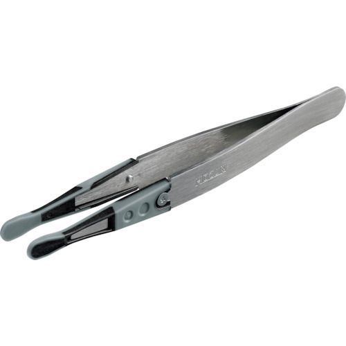 HOZAN ESDソフトチップピンセット 1本 (P645J)