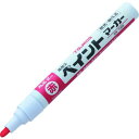 タジマ 高耐久ペイントマーカー 赤 中字・丸芯 1本 (KPEMRED)