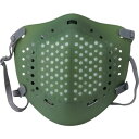 トーヨーセフティ 塵埃用Jフィットマスク ダークグリーン 1個 (NO.1520DG)
