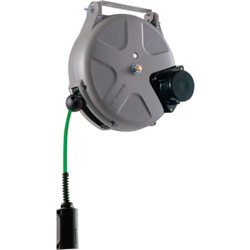 TRIENS　導電エアーホースリール　スローモーション　内径6．5mm×10m　1台 (SHS210EASLOW)