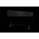 igoods 【売切商品】 開口ありアクリルパーテーション(H60×W120cm) 1台 (IGC00107)