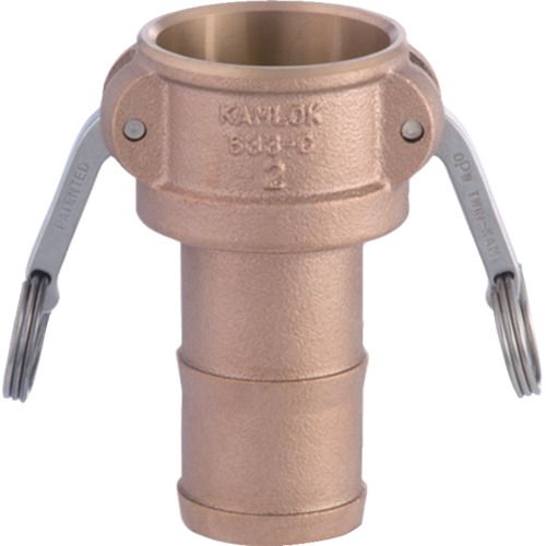 TOYOX　カムロック　カプラー　ホースシャンク　ブロンズ　633−C　3インチ　BR　1個 (633C3BR)