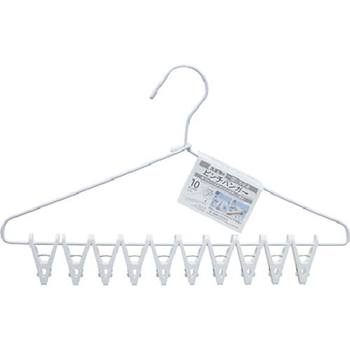 特長:●両側からピンチを押せば洗濯物が一度に簡単に外せます。 仕様:●ピンチ数：10 仕様2:●靴下やハンカチなど小物干しに便利特長:●両側からピンチを押せば洗濯物が一度に簡単に外せます。 仕様:●ピンチ数：10 仕様2:●靴下やハンカチなど小物干しに便利