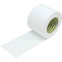 パイオラン 耐久ラインテープ 100mm×50m 白 1巻 (TL15WH100MM)