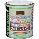 アサヒペン　水性強着色ウッドステイン　1．6L　ウォルナット 1缶