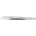 idealtek 耐酸耐磁ステンレスSMDピンセット 120mm 35°先曲タイプ 1本 (SM107SA1IT)