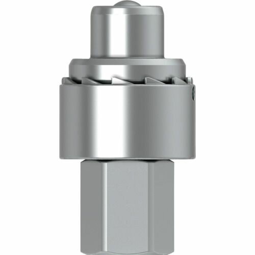 CEJN　シリーズ232　スクリュータイプニップル　ティースロック付　呼径6．3mm　NPT1／4メネジ　1個 (1..