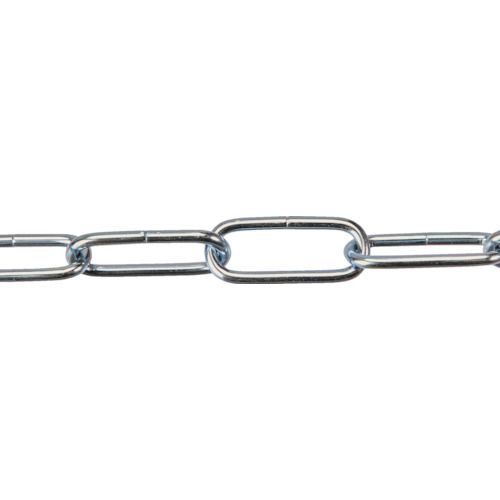 TRUSCO　ユニクロチェーン　溶接無タイプ2．0パイ（小形）×5M　1本 (TIL20S5M)
