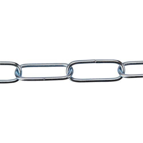 TRUSCO　ユニクロチェーン　溶接無タイプ2．0パイ×5M　1本 (TIL205M)