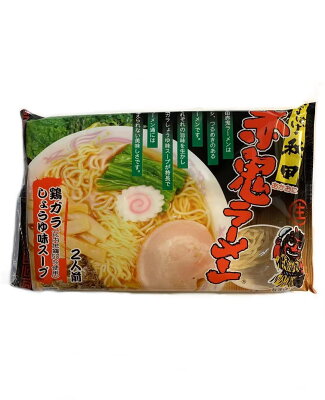 東北のうまいものはこれで決まり 八郎めん 秋田なまはげ 生麵 赤鬼ラーメン 醤油味 2食入り