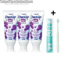 【対象商品ポイント20倍&最大1000円offクーポン有】ライオン デント チェックアップ ジェル (グレープ) 75g 3本+ ORALEGIT (オーラルギ...
