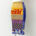 PLEATS PLEASE プリーツプリーズ 2008 MILK 牛乳パック プリーツスカート PP83-J6874 2 マルチカラー ISSEY MIYAKE...
