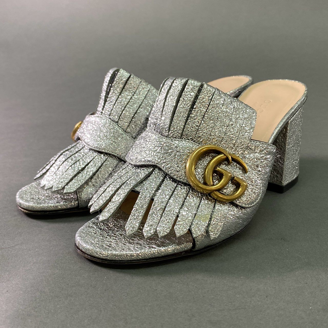 楽天市場】GUCCI(カラーシルバー)(サンダル|レディース靴 楽天市場】GUCCI(カラーシルバー)(サンダル|レディース靴