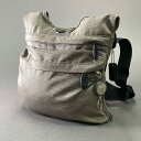 TUMI トゥミ Y2K ショルダーバッグ ワイヤーリール キーホルダー付き 534PW グレー ヴィンテージ カバン メンズ 【中古】