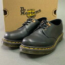Dr.Martens ドクターマーチン 1461 ROSE GOLD HARDWARE LEATHER SHOES ローズゴールドハードウェアレザーシューズ レースアップ 箱付 27144001 UK5 ブラック 本革 【中古】(4)