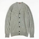 Kiton キートン キトン ニット カーディガン セーター 総カシミア サイズ50 グレー カシミヤ100 メンズ イタリア製 中古