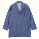 ENGINEERED GARMENTS エンジニアドガーメンツ 長袖シャツ USA製 コットンシャツ フライフロントシャツ メンズ 男性用 XS ブルー 綿100% 【中古】