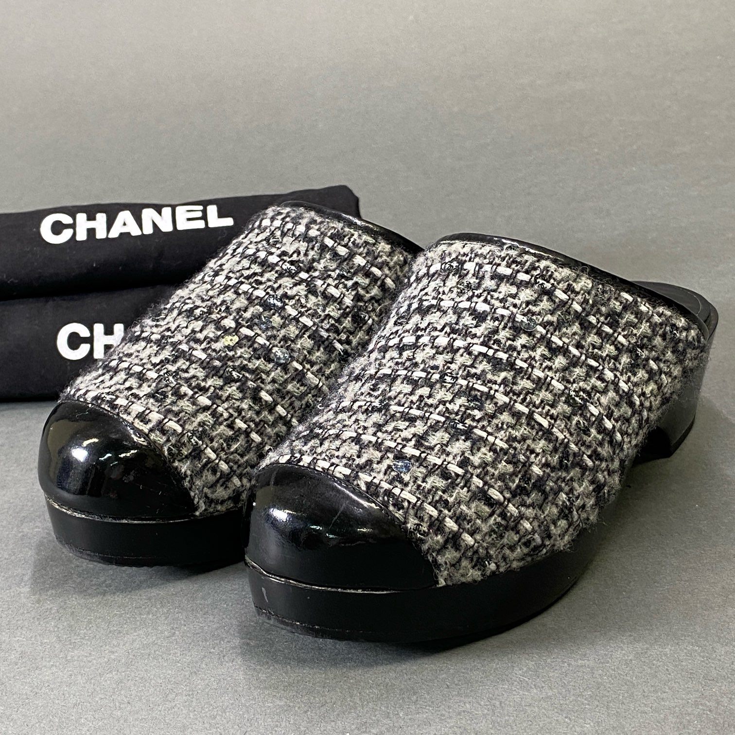 シャネル CHANEL サボ サンダル ボア 36 ミュール 楽天市場】シャネル サボサンダル(サンダル|レディース靴