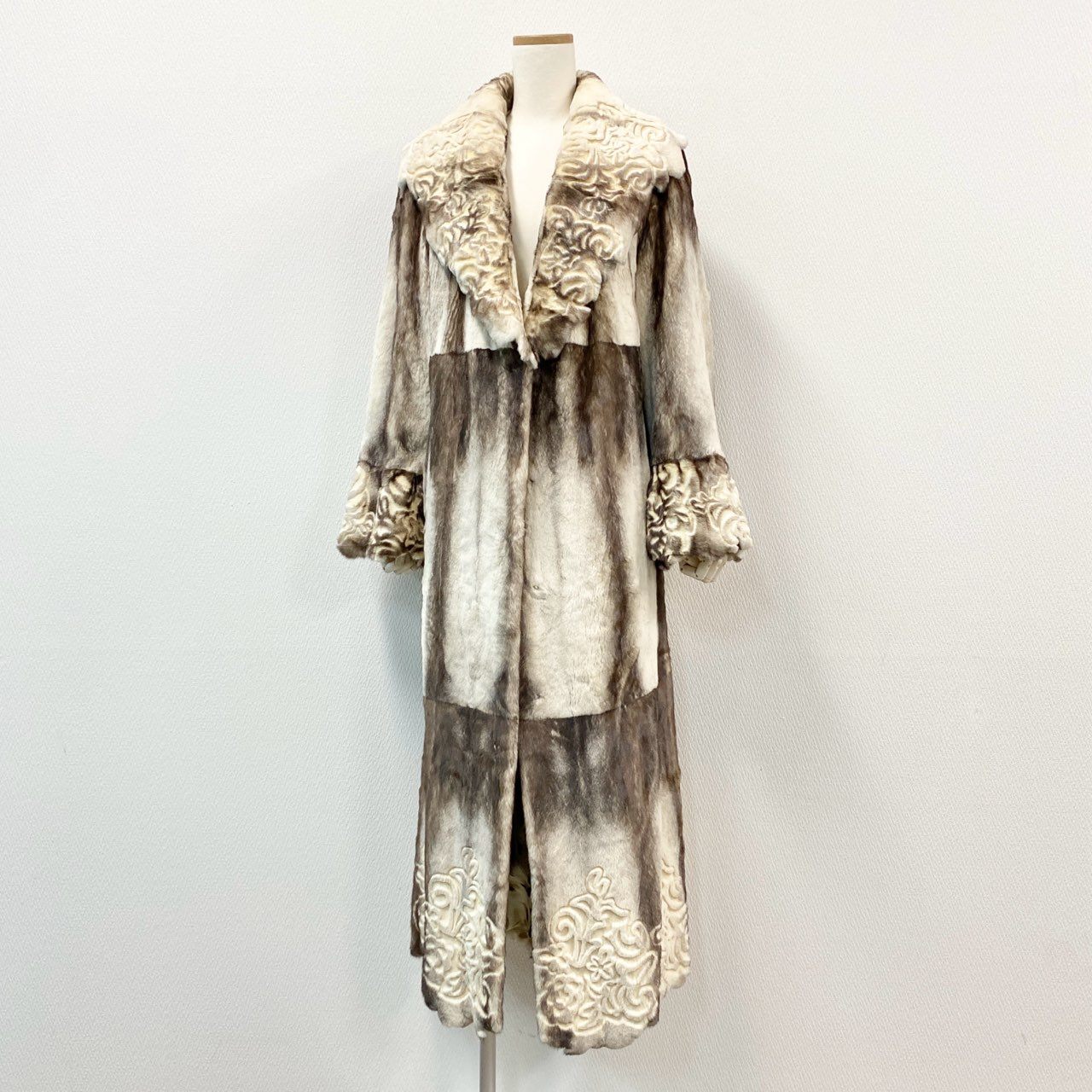 ��Ķ������ Pellicce Moda �ڥ꡼�����⡼�� �������ߥ� �����ӥ󥰥ǥ����� Ķ���󥰥����� 135cm �ǹ�������� CROSS MINK FU...