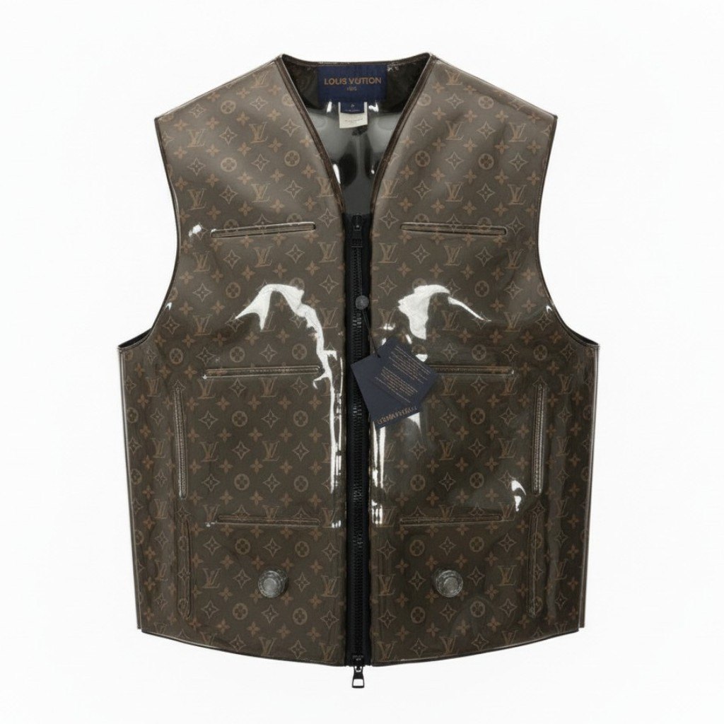 未使用 LOUIS VUITTON 2016 ルイヴィトン シルク ベスト 最新情報 VUITTON LOUIS 未使用 2016 VUITTON（ベスト/ジレ）のフリマ