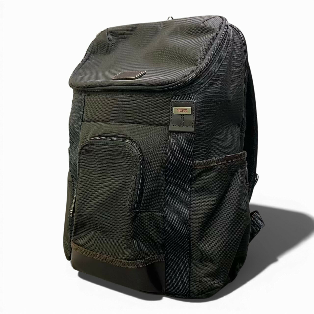 TUMI ブラウン ビジネスバッグ 美品 美品 TUMI トゥミ ビジネスバッグ 2way レザー ダークブラウン 2層