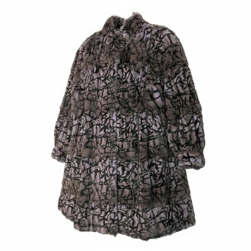 樂天商城 - VALENTINO FUR ヴァレンティノ ファー ダイドリス リバーシブル ロングコート 毛皮コート パープル リスファー レディースu02t 中古