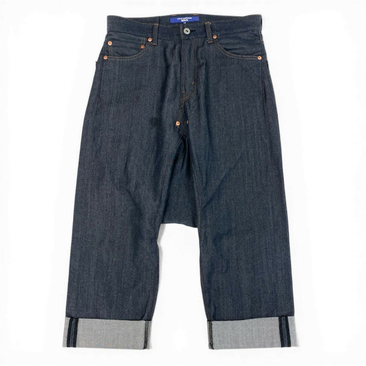 樂天商城 - JUNYA WATANABE MAN ジュンヤワタナベ マン 22SS サルエルデニムパンツ 変形パンツ ボトムス WI-P025 XSサイズ インディゴ メンズ 男性用o07t 中古