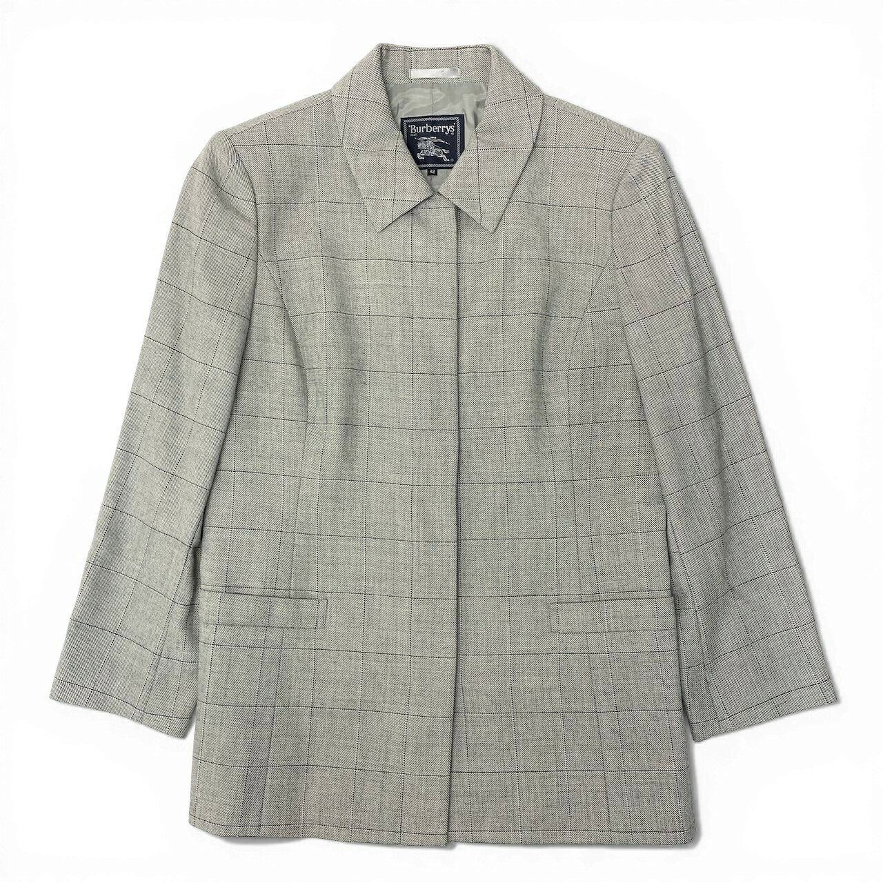 Burberrys バーバリーズ ヴィンテージ チェックジャケット サイズ42 グレー Vintage Check Jacket valuestock-10014140 バリューストック サンプル画像2
