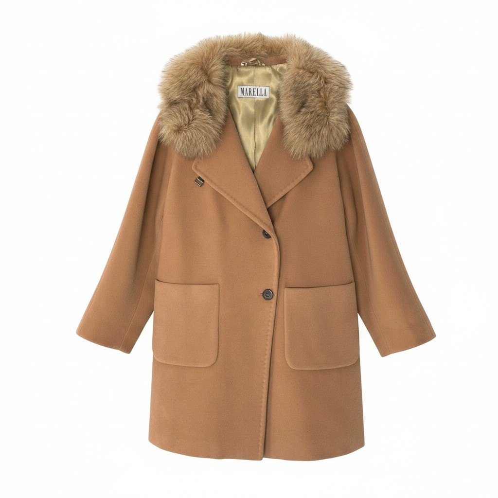 未使用級 23s Max Mara MARELLA マレーラ ウール コート MARELLA(マレーラ) ウールのロングコート | 東京・目白と自由が丘に