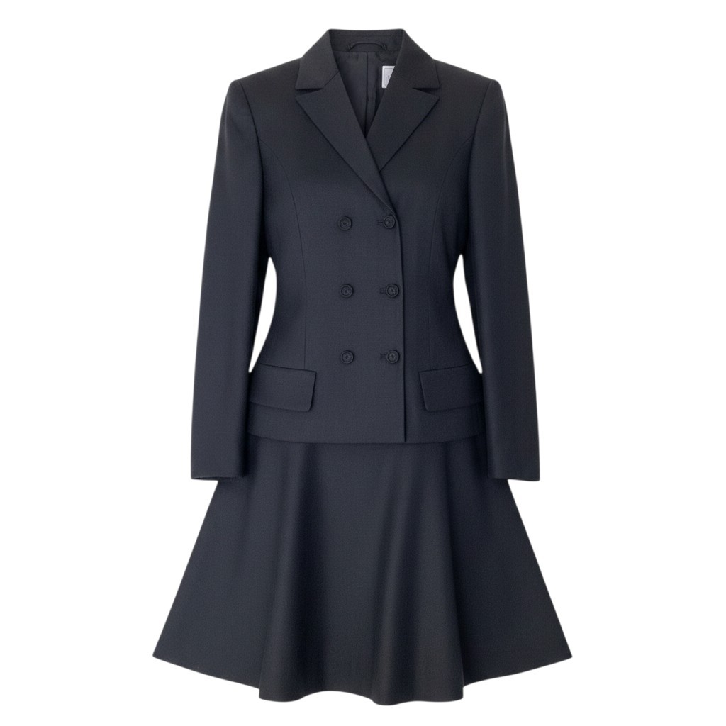 FOXEY フォクシー 2020年 Dress Shapely ドレスシェイプリー ドレスワンピース 40165 サイズ40 ブラック レディースu02t 中古