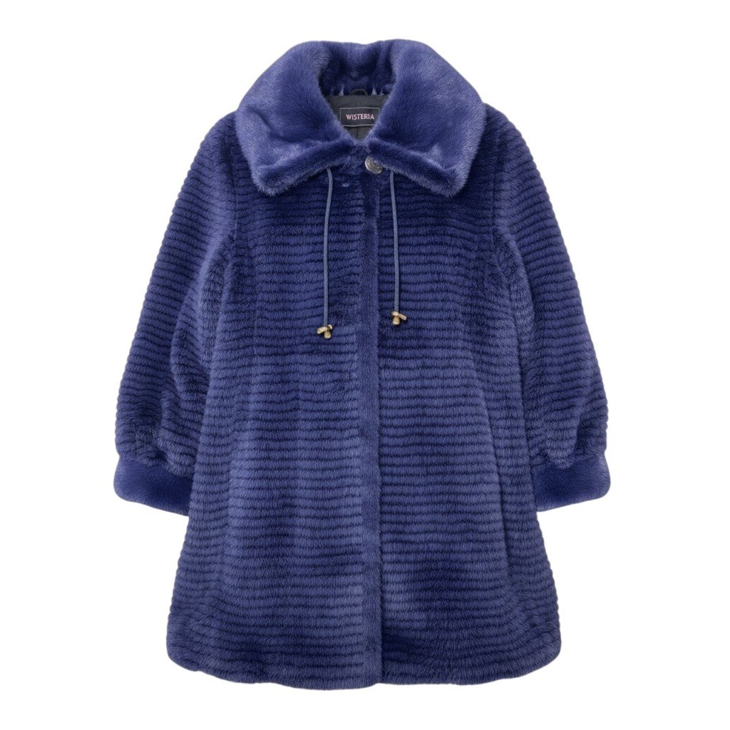 美品　SAGA MINK(サガミンク)ダークブルー シアードファーコート 楽天市場】コート saga mink(サガミンク)の通販