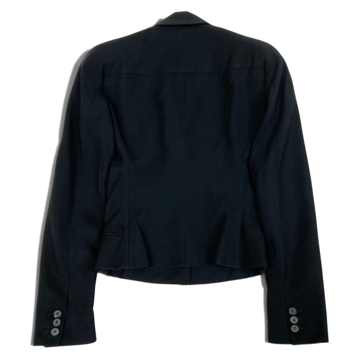 YVES SAINT LAURENT イヴサンローラン リヴゴーシュ テーラードジャケット サイズ36 ブラック レディースo07t 中古 valuestock-10015974 バリューストック サンプル画像3