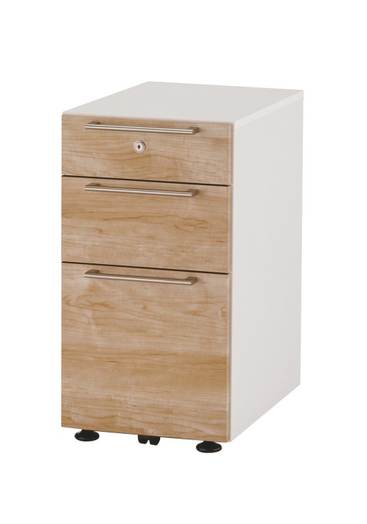 【送料無料】 HOLIS ホリス ムーブユニット 3段 引出 ワゴン 鍵付 W314 A4サイズ 全4色 幅30cm 高さ60c..