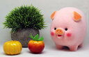 かわいいブタの貯金箱(ピンク)[アニマル 動物 豚 ブタ かわいい 可愛い ギフト 新生活 お祝い コインバンク 500円玉 ブタ 大きい おもしろ 友達プレゼ...