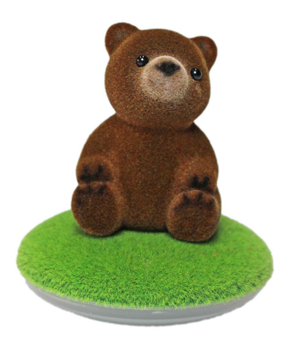 アニマルマスコットシリーズ +アロマディフューザー　クマ 7cmサイズのアロマディフューザー機能付き置..