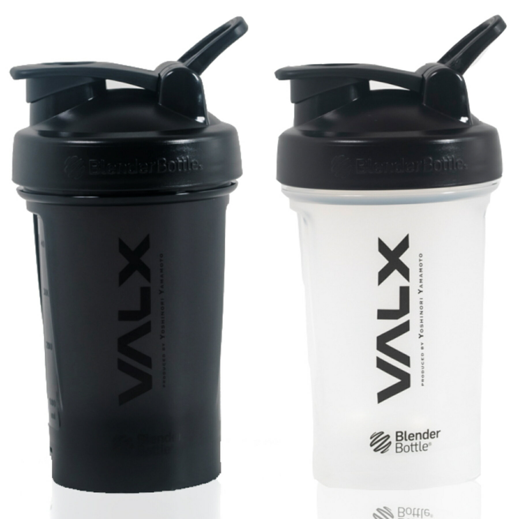 楽天VALX ONLINE STOREVALX バルクス プロテイン シェイカー ブレンダーボトル ClassicV2 クリアブラック ブラック 600mL【山本義徳監修】　＊