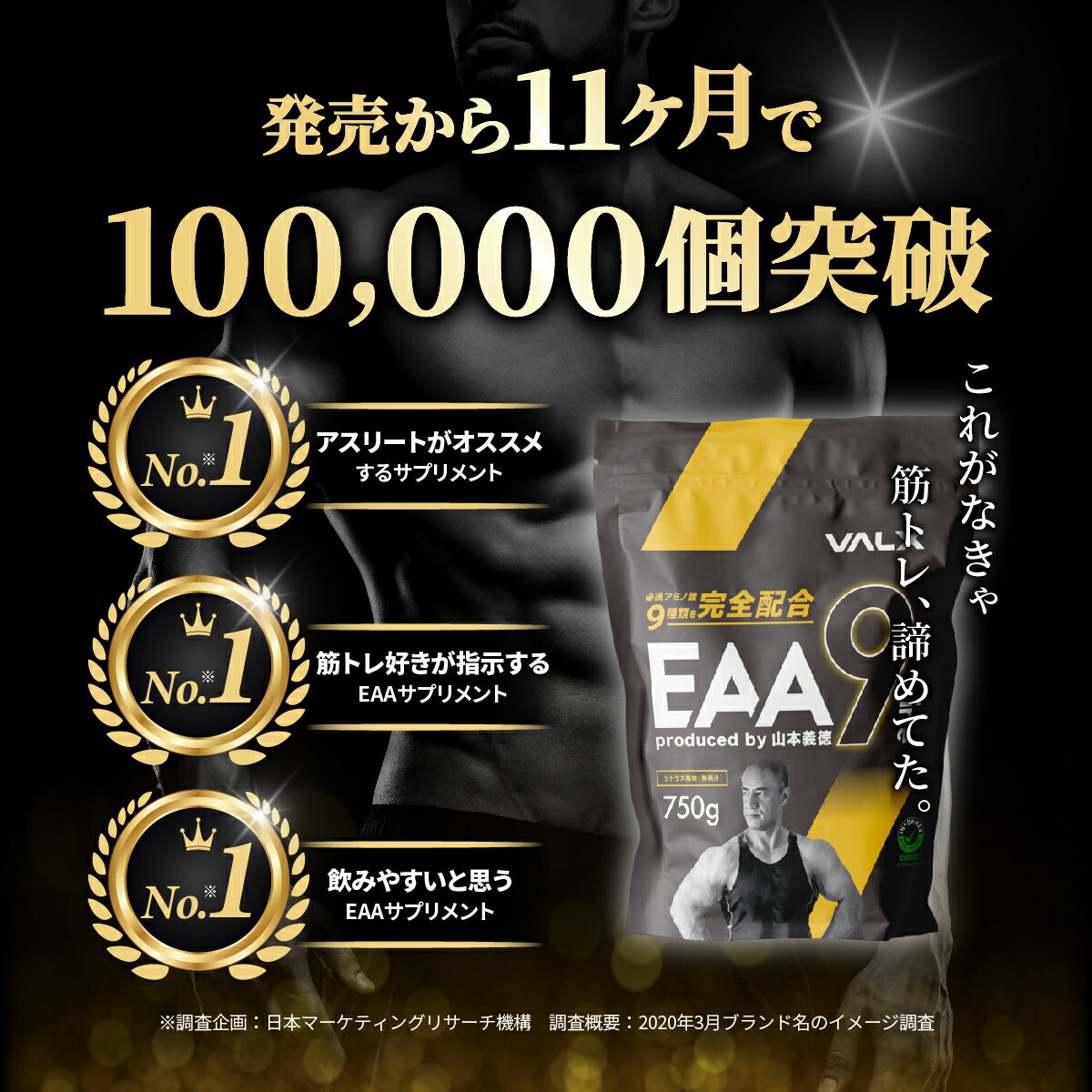 【2個セット】VALX EAA9 山本義徳 750g シトラス風味 EAA 必須アミノ酸 ベータアラニン 3000mg 配合 アンチドーピング 男性 女性 ダイエット 筋トレ サプリ オススメ BCAA バルクス 送料無料 3