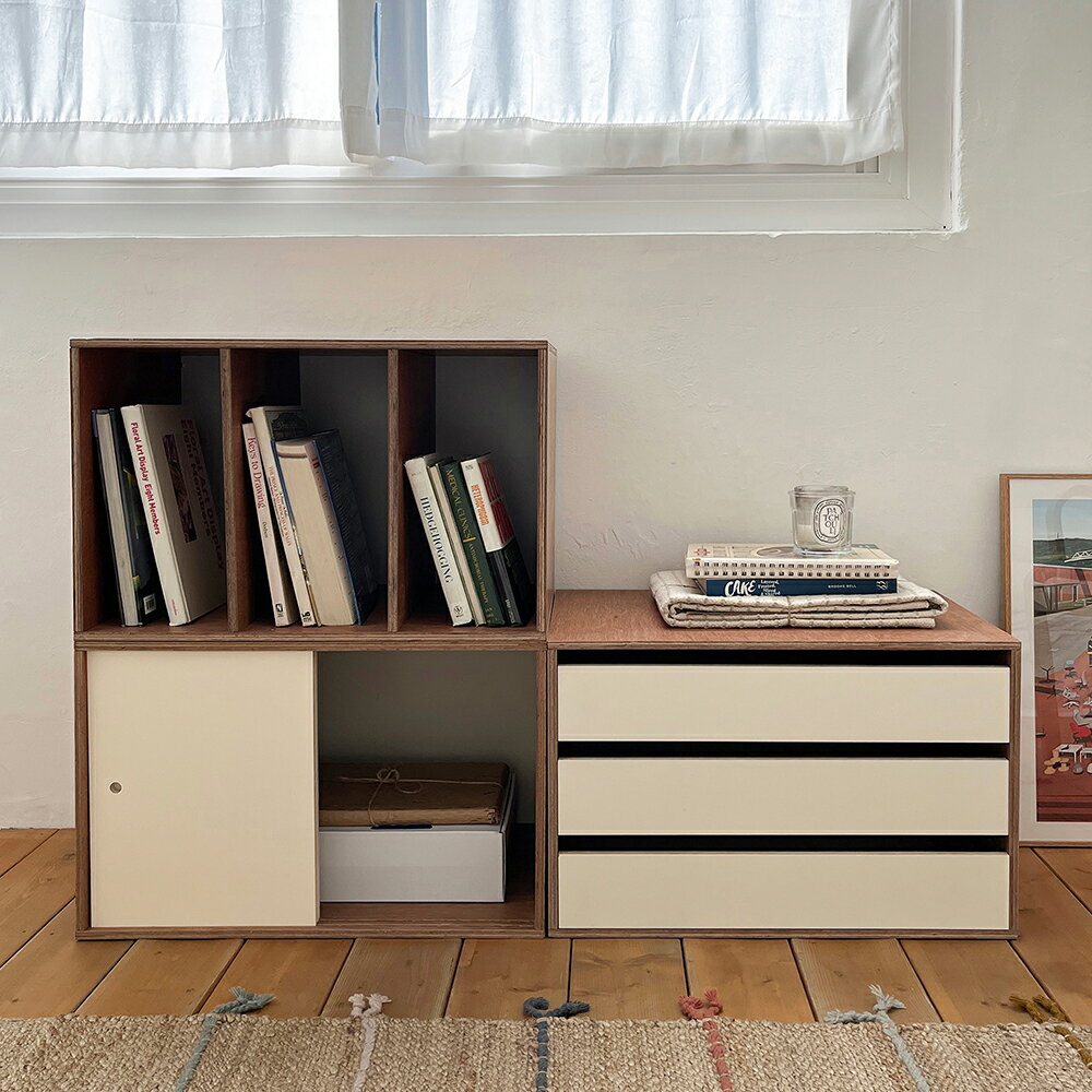 O'gre オグレ カシューナッツ収納棚シリーズ 韓国インテリア オープン型 引き出し型 スライド型 選択可..