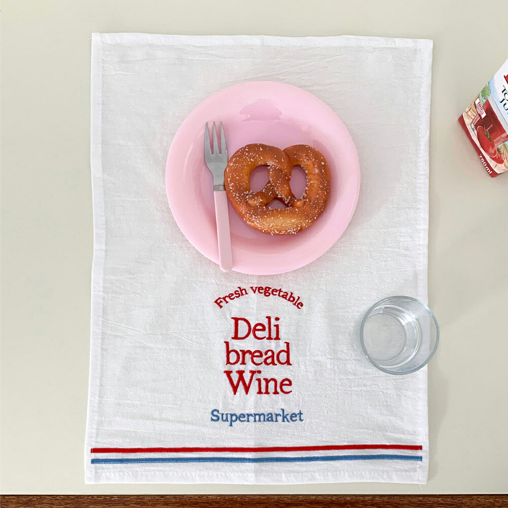 Beurre Bleu ベルブルー CLASSIC FRENCH TABLE MAT テーブルマット (4 Types) 韓国インテリア コットン100％ 選べる デザイン サイズ