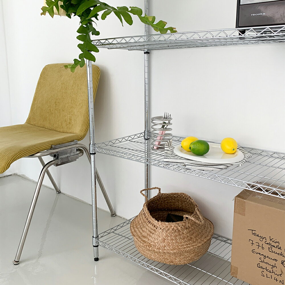 O'gre オグレ モダンラック パントリー棚L 韓国インテリア 6段 幅89 高さ180 収納ラック鋼製 本棚 収納棚 倉庫 ラック スチールラック オープンラック キャスター付 スチールシェルフ キッチンラック 食器棚 リビング収納 食器棚 おしゃれ 韓国 インテリア