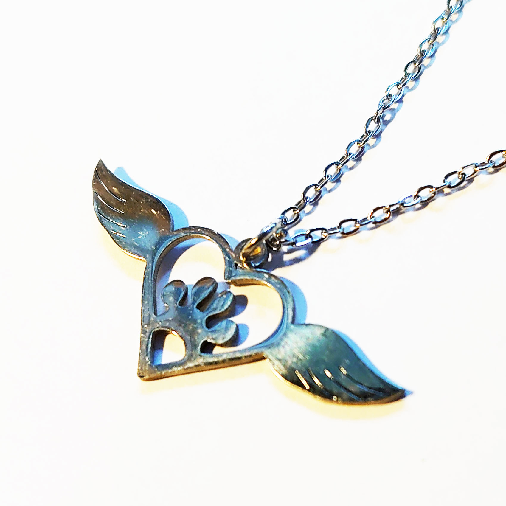 樂天商城 - 肉球天使のハッピーネックレス［シルバー］