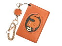 サッカー U イニシャル パスケース/定期入れ【レザー 本革 VANCA バンカクラフト革物語 国産 ハンドメイド 贈り物 即納】