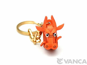 干支 辰 キーホルダー【レザー 本革】【VANCA/バンカクラフト革物語】【着後レビューで名入れ無料/たつ/タツ/龍/竜/十二支/日本製/カバン/鞄/バッグ/カギ/鍵/キー/アクセサリー/チャーム/グッズ/本革製/ハンドメイド/雑貨/革製品/皮/即納】